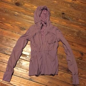 Lulu lemon athletic purple zip up jacket